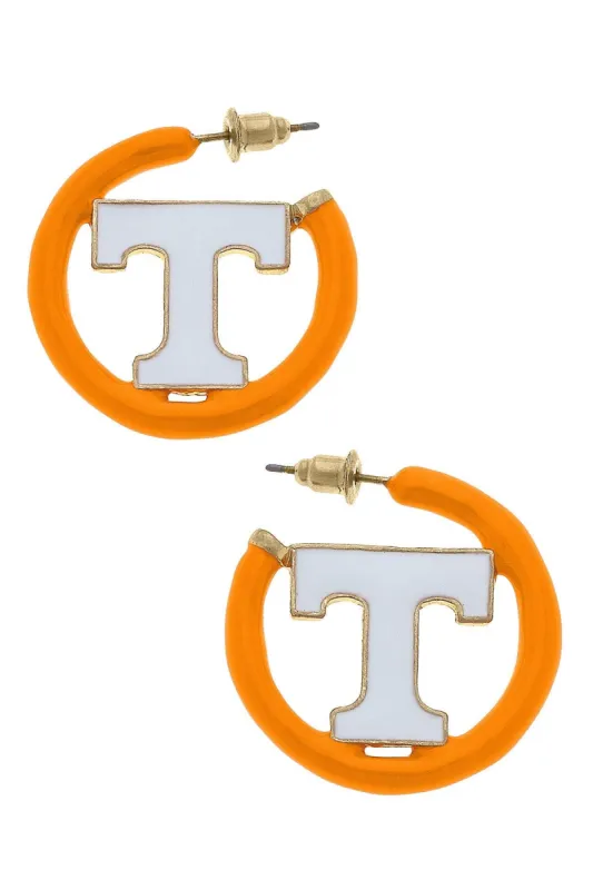 Tennessee Volunteers Enamel Logo Earrings sold by Canvas Style