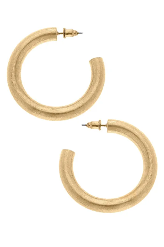Elise Hoop Earrings sold by Canvas Style