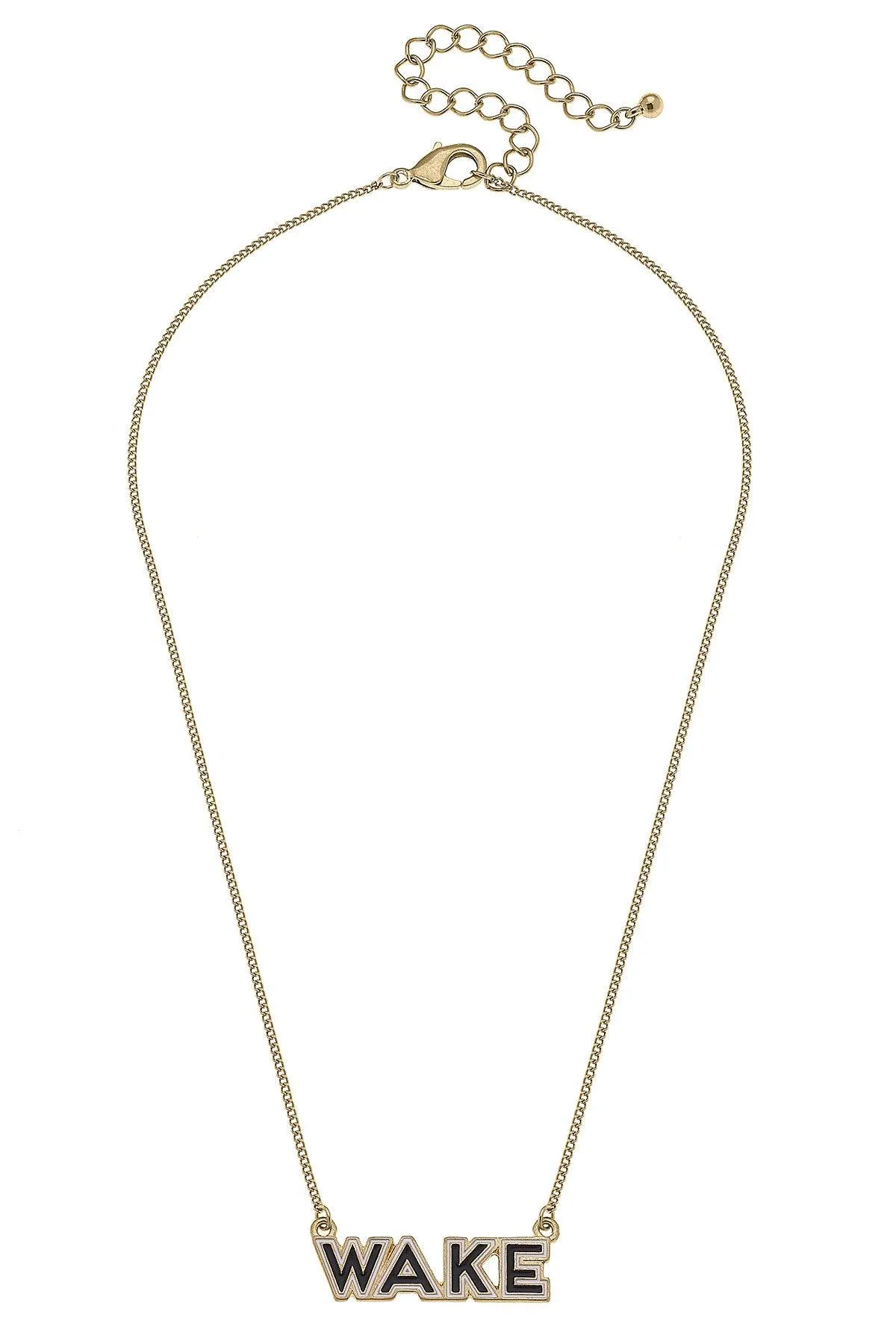 Wake Forest Demon Deacons Outline Enamel Necklace - FINAL SALE sold by Canvas Style product image thumbnail 2