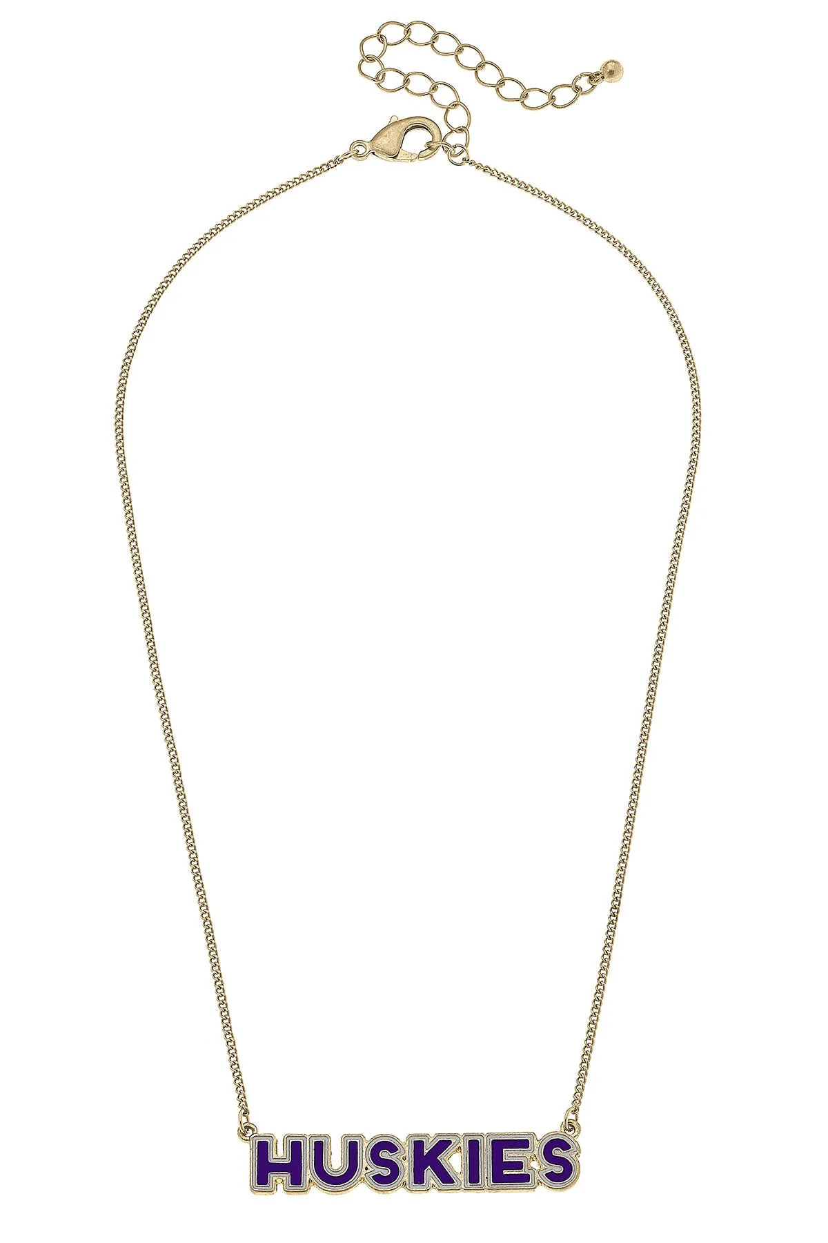 Washington Huskies Outline Enamel Necklace - FINAL SALE sold by Canvas Style product image thumbnail 2