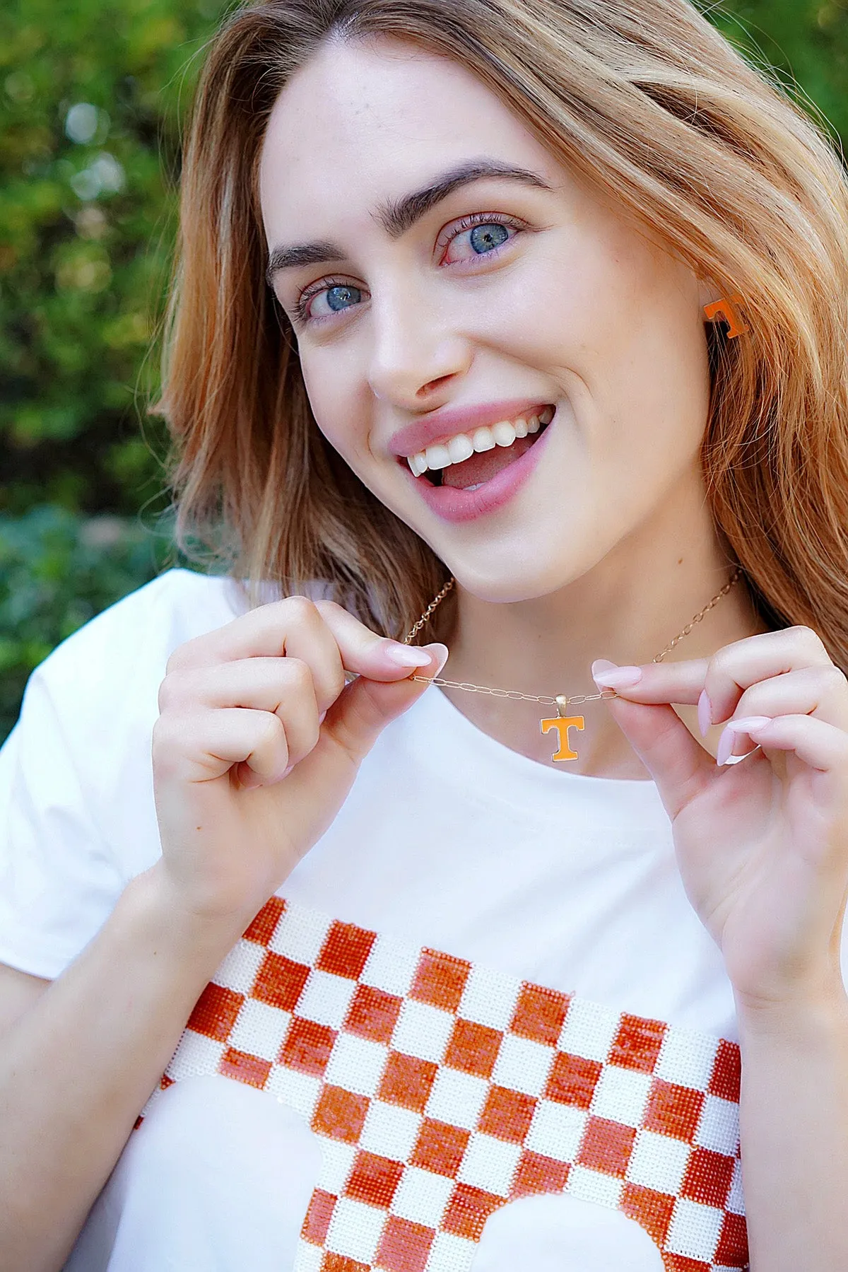 Tennessee Volunteers Enamel Pendant Necklace sold by Canvas Style product image thumbnail 2