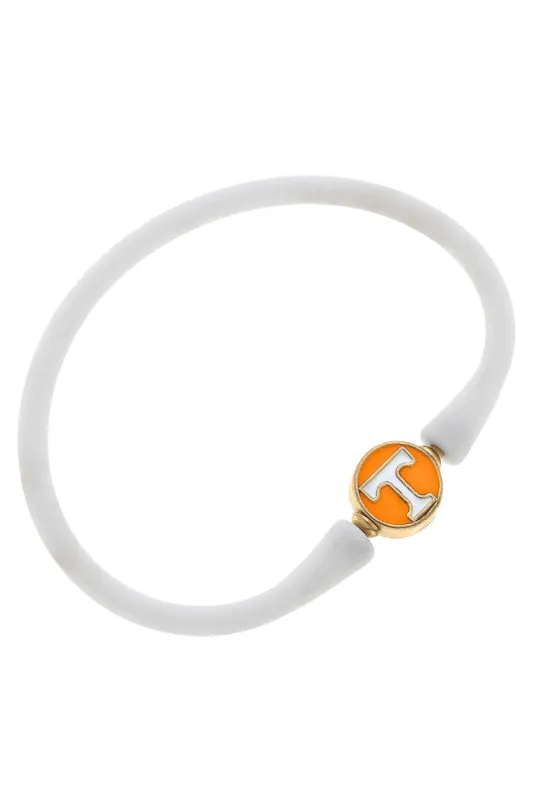 Tennessee Volunteers Enamel Silicone Bali Bracelet - FINAL SALE sold by Canvas Style