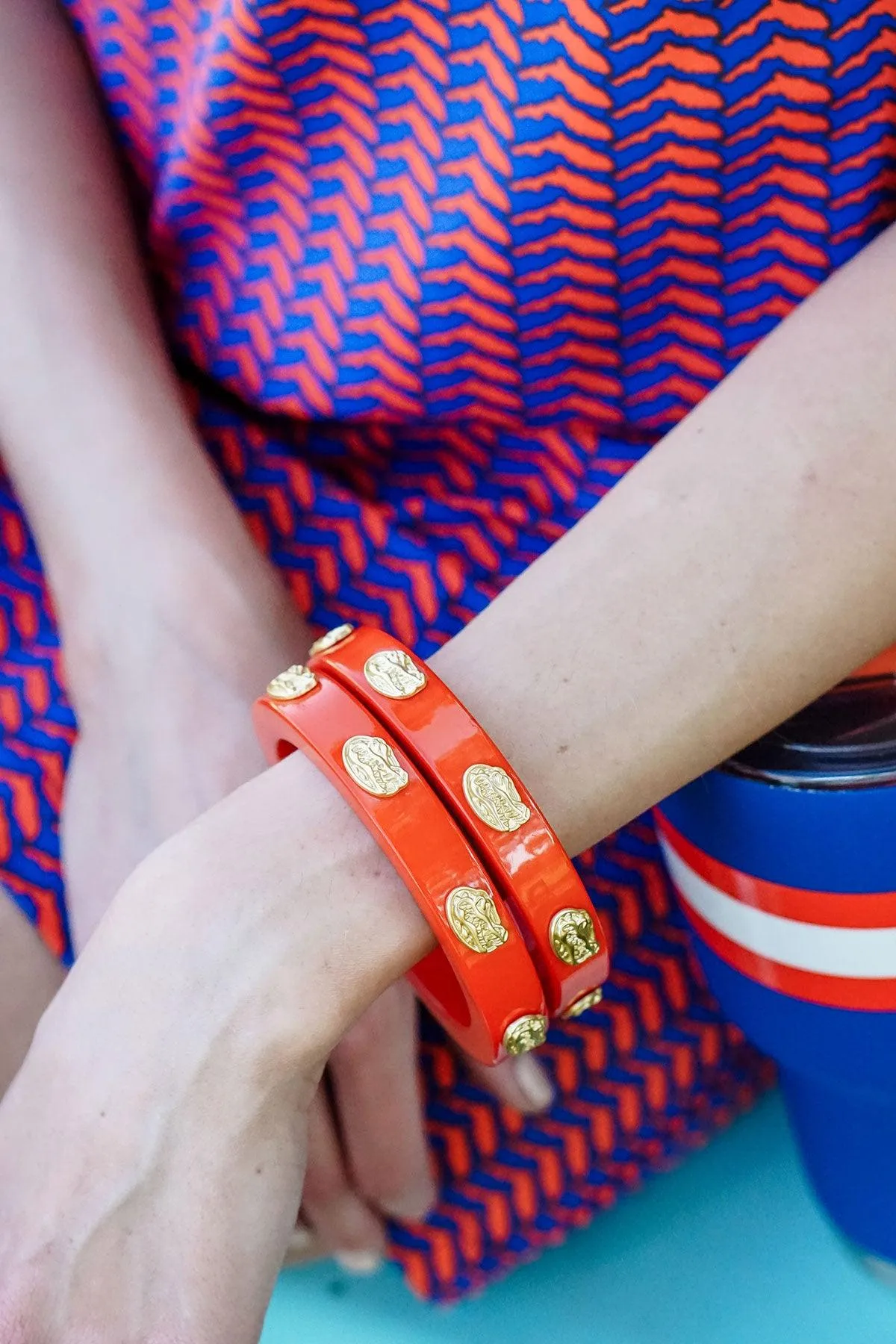 Florida Gators Resin Logo Bangle - FINAL SALE sold by Canvas Style product image thumbnail 2