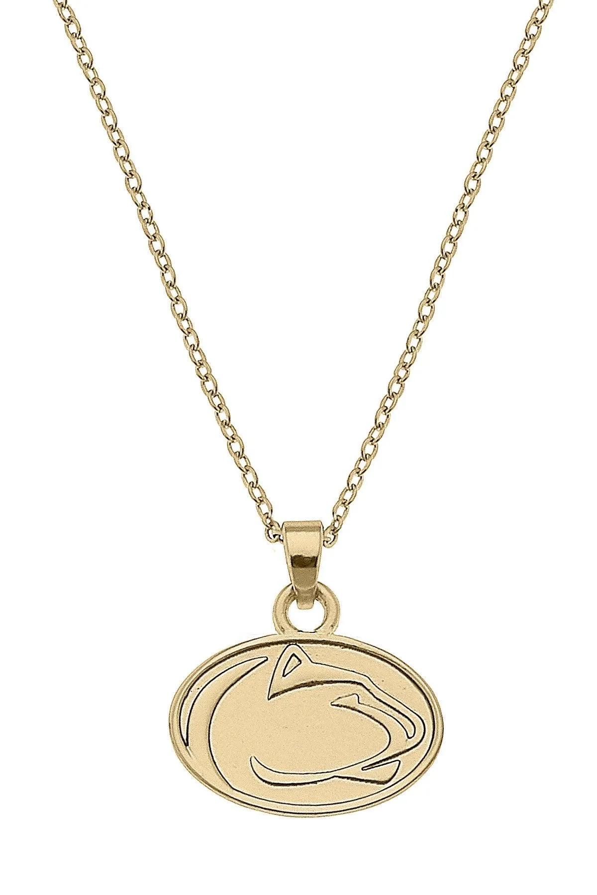 Penn State Nittany Lions 24K Gold Plated Pendant Necklace sold by Canvas Style