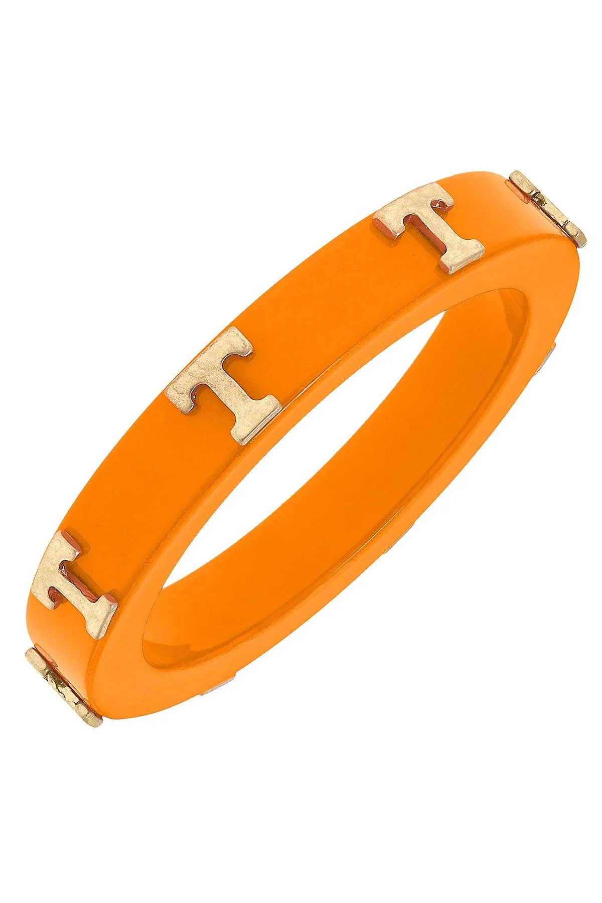 Tennessee Volunteers Resin Logo Bangle sold by Canvas Style