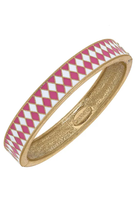 Timberlake Enamel Hinge Bangle sold by Canvas Style
