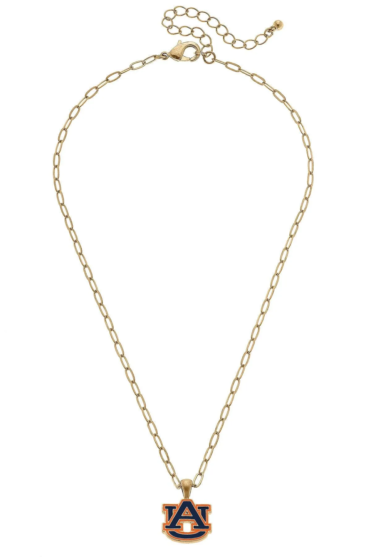 Auburn Tigers Enamel Pendant Necklace - FINAL SALE sold by Canvas Style product image thumbnail 3