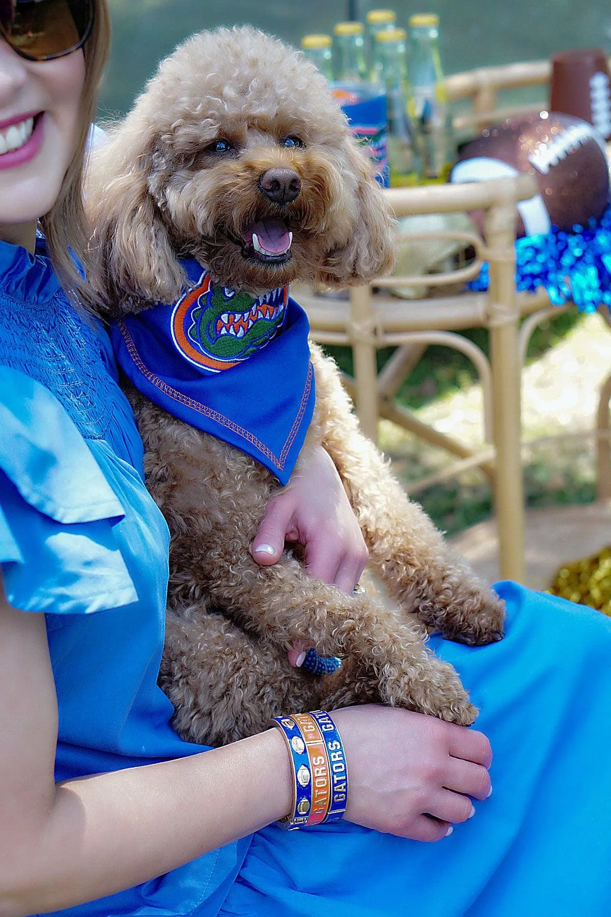 Florida Gators Enamel Logo Hinge Bangle - FINAL SALE sold by Canvas Style product image thumbnail 3