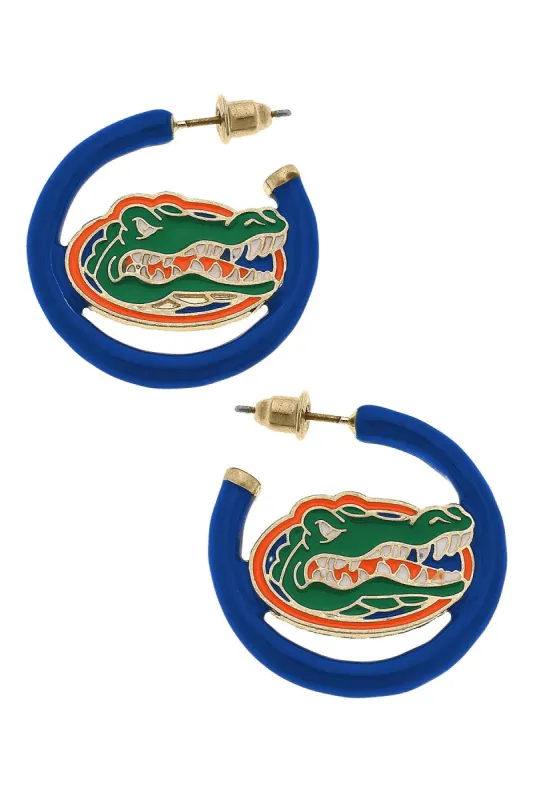 Florida Gators Enamel Logo Earrings sold by Canvas Style
