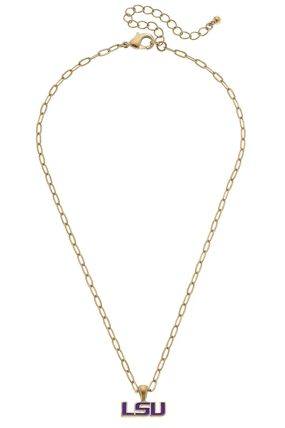 LSU Tigers Enamel Pendant Necklace sold by Canvas Style product image thumbnail 4