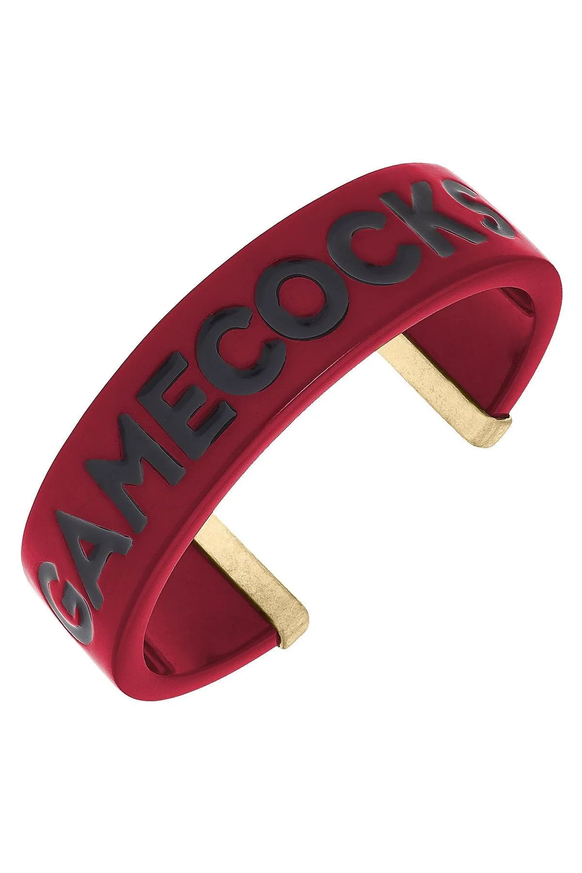 South Carolina Gamecocks Resin Cuff Bracelet sold by Canvas Style