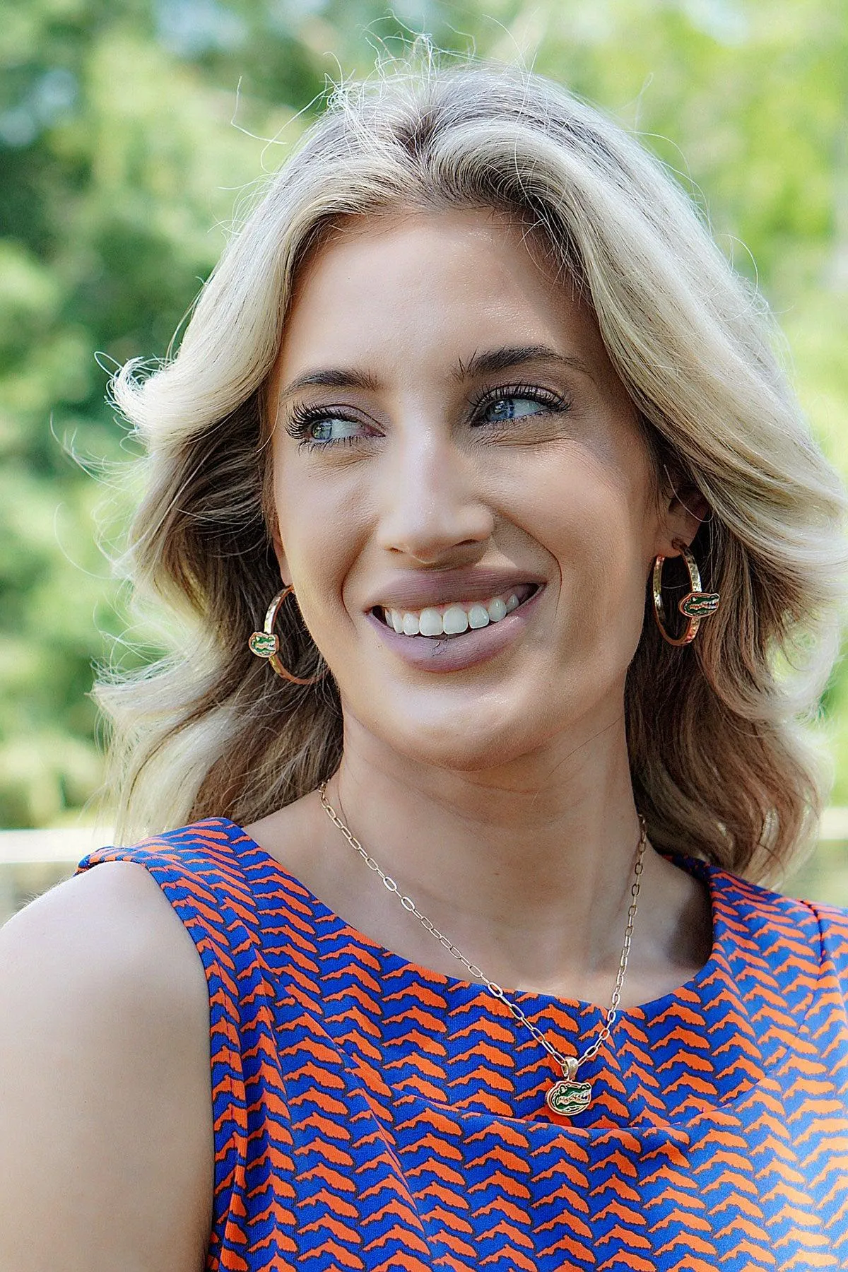 Florida Gators Enamel Pendant Necklace sold by Canvas Style product image thumbnail 3