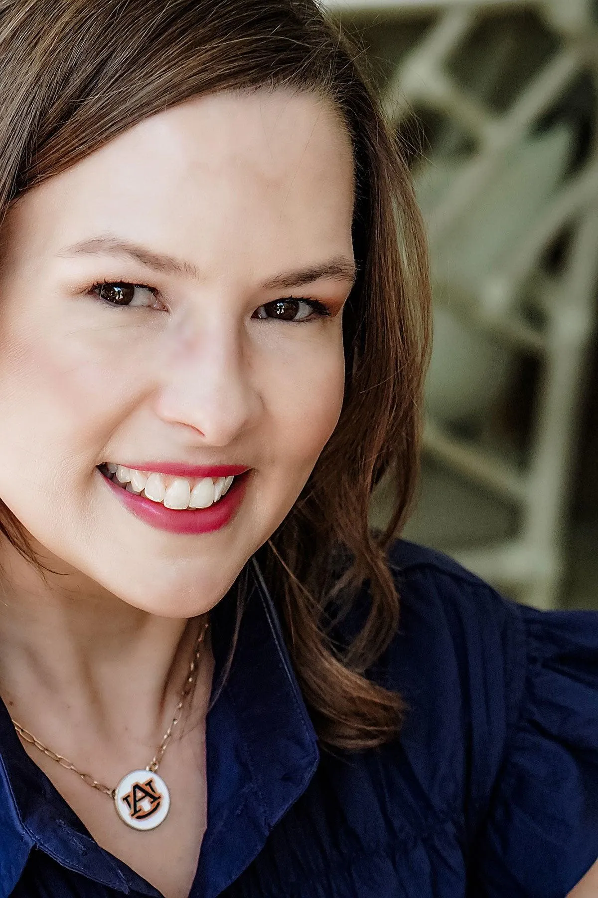 Auburn Tigers Enamel Disc Pendant Necklace sold by Canvas Style product image thumbnail 2