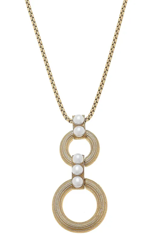 Margo Pearl Necklace made by Canvas