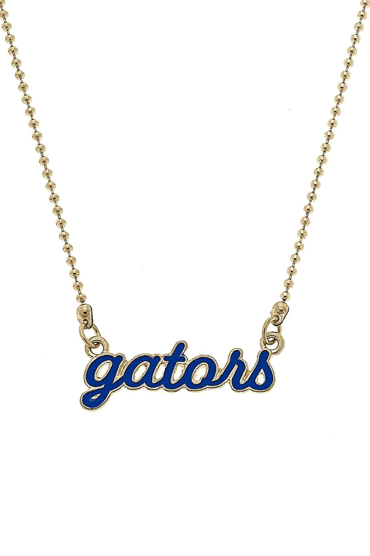 Florida Gators Enamel Script Necklace sold by Canvas Style