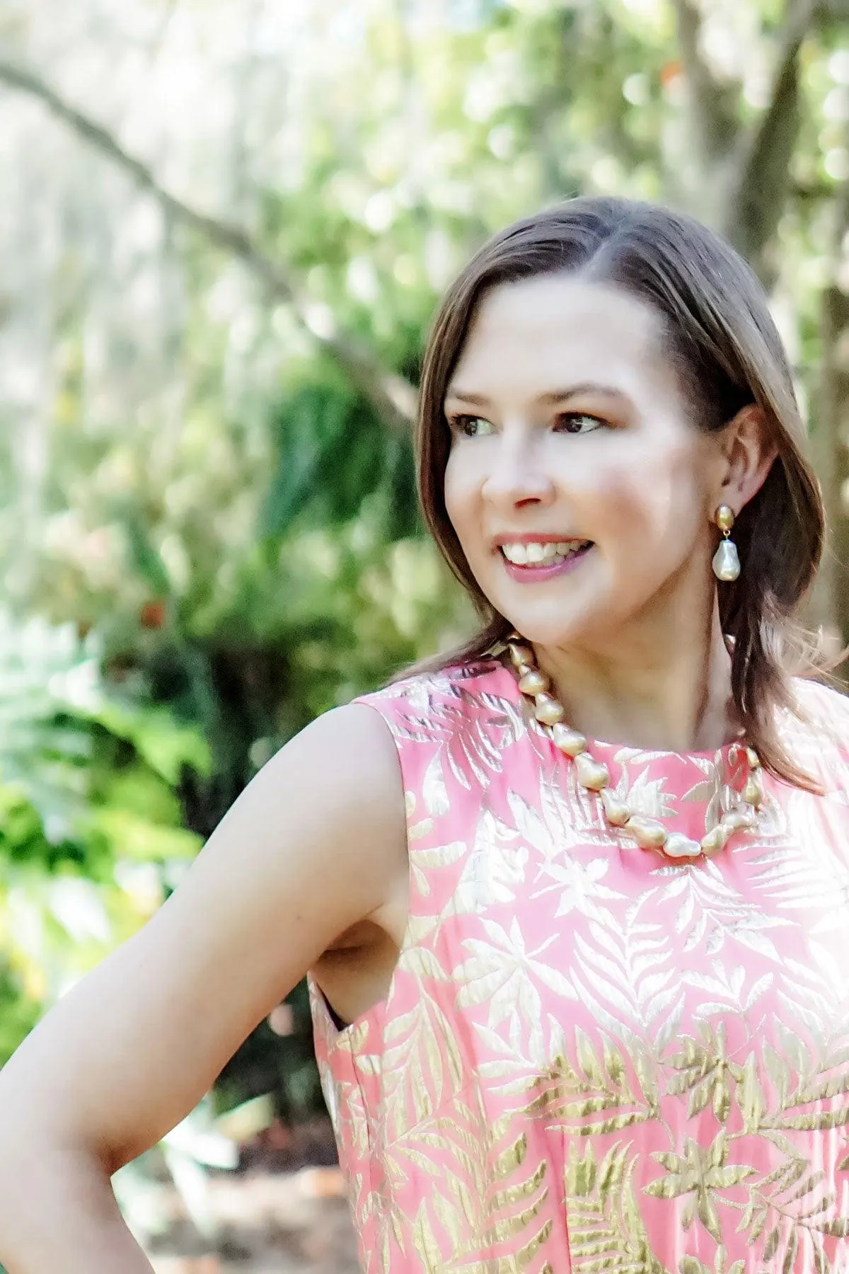 Lulu Baroque Pearl Drop Earrings sold by Canvas Style product image thumbnail 2