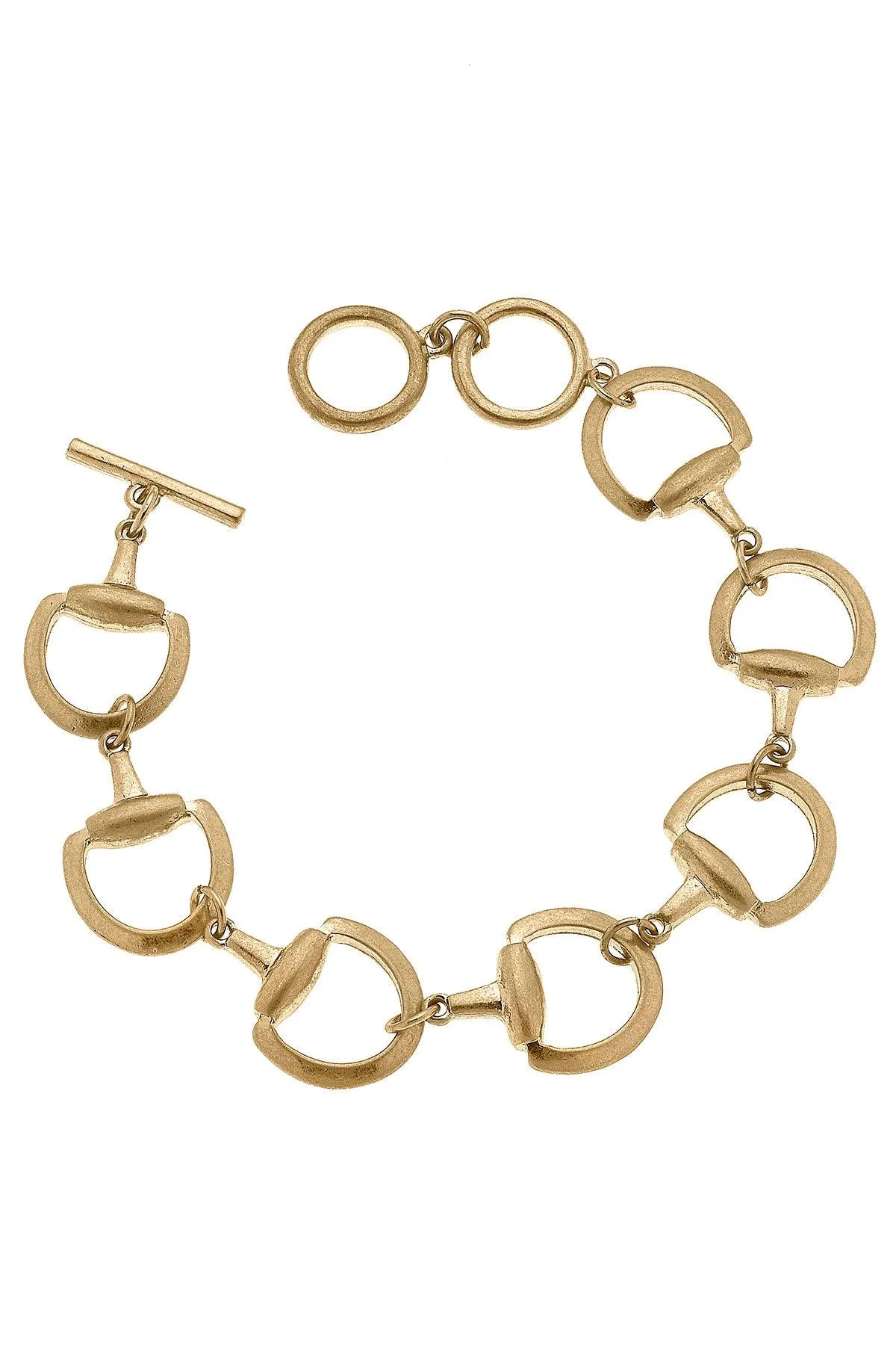 Andie Horsebit Linked Bracelet sold by Canvas Style