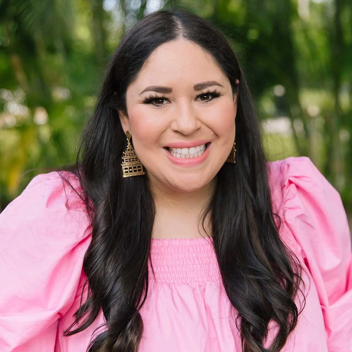 Cerise Pagoda Statement Earrings in Worn Gold sold by Canvas Style product image thumbnail 3