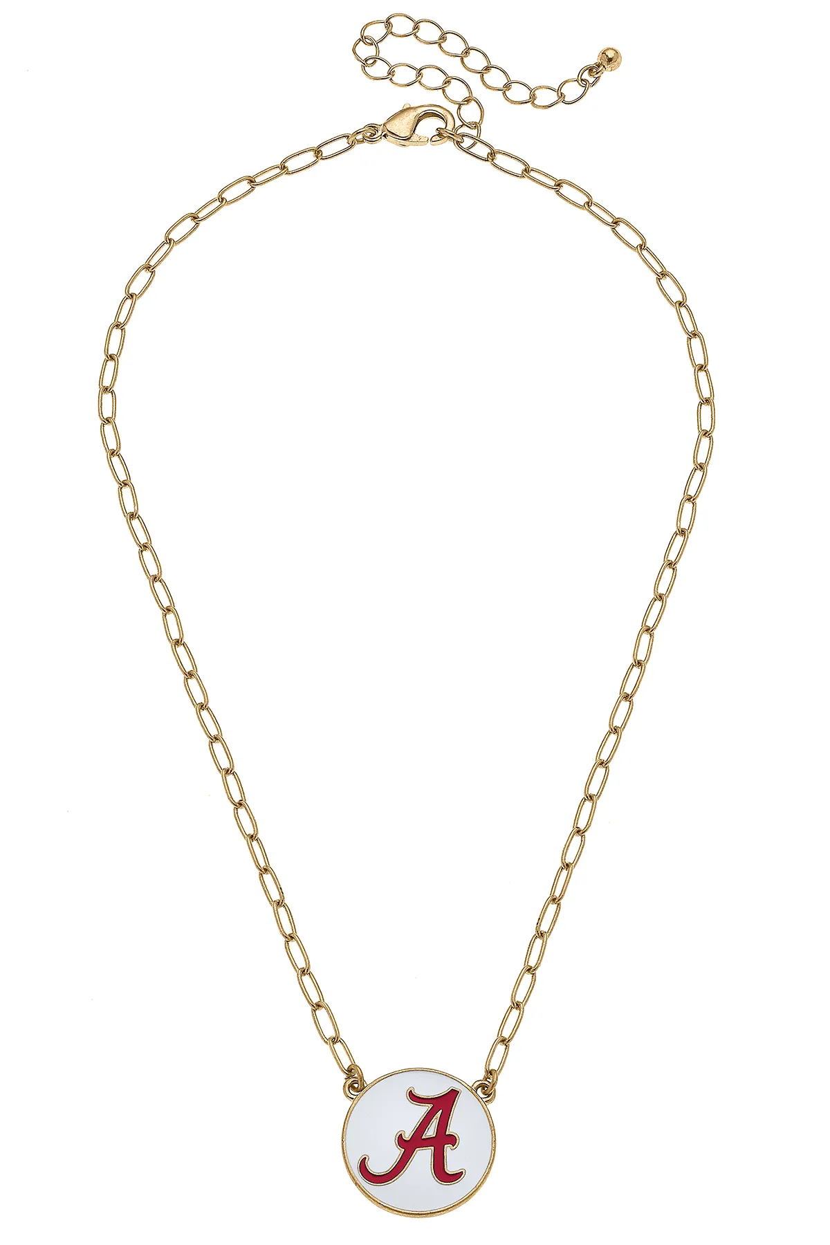 Alabama Crimson Tide Enamel Disc Pendant Necklace sold by Canvas Style product image thumbnail 2