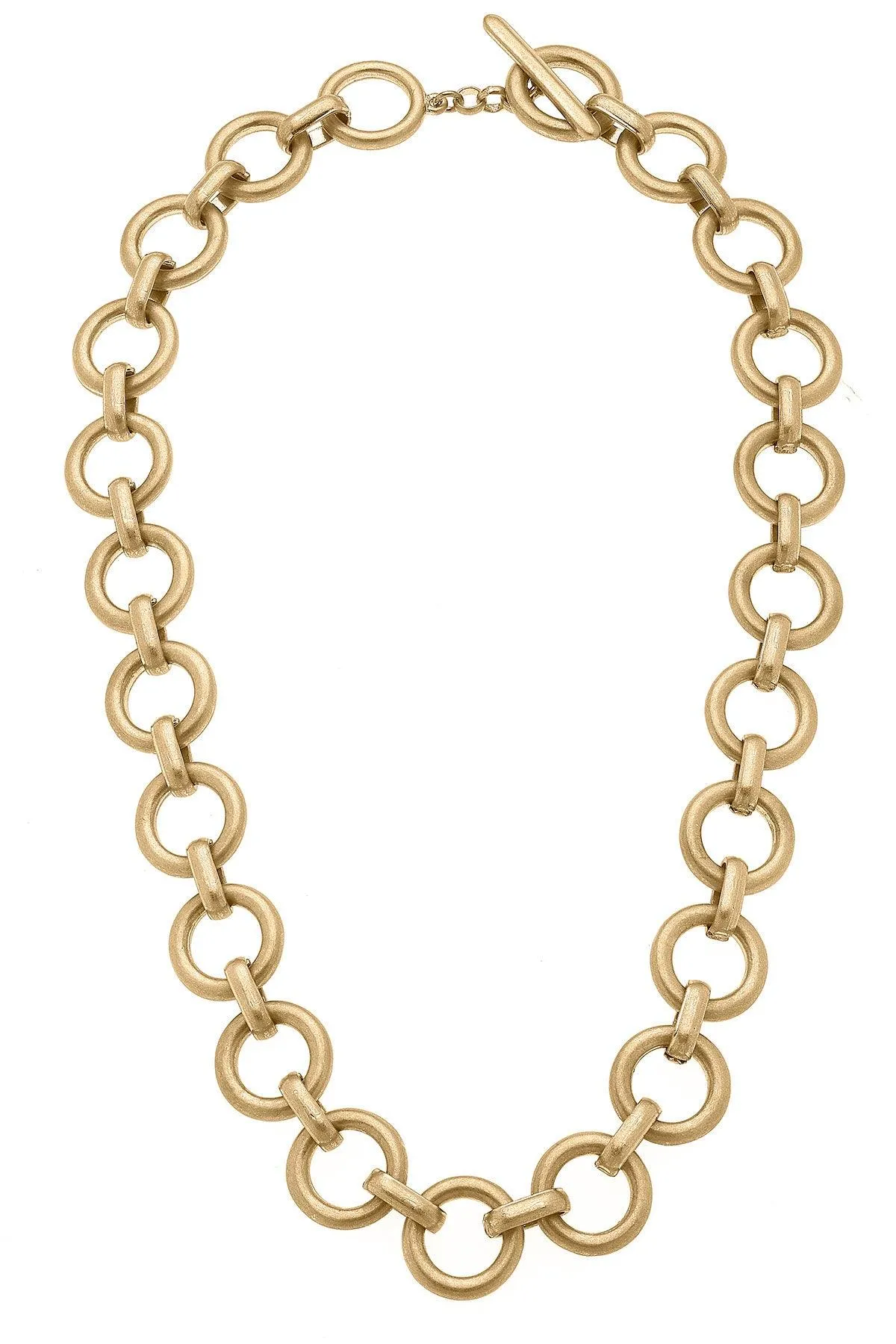 Perla Linked Chain Statement Necklace sold by Canvas Style