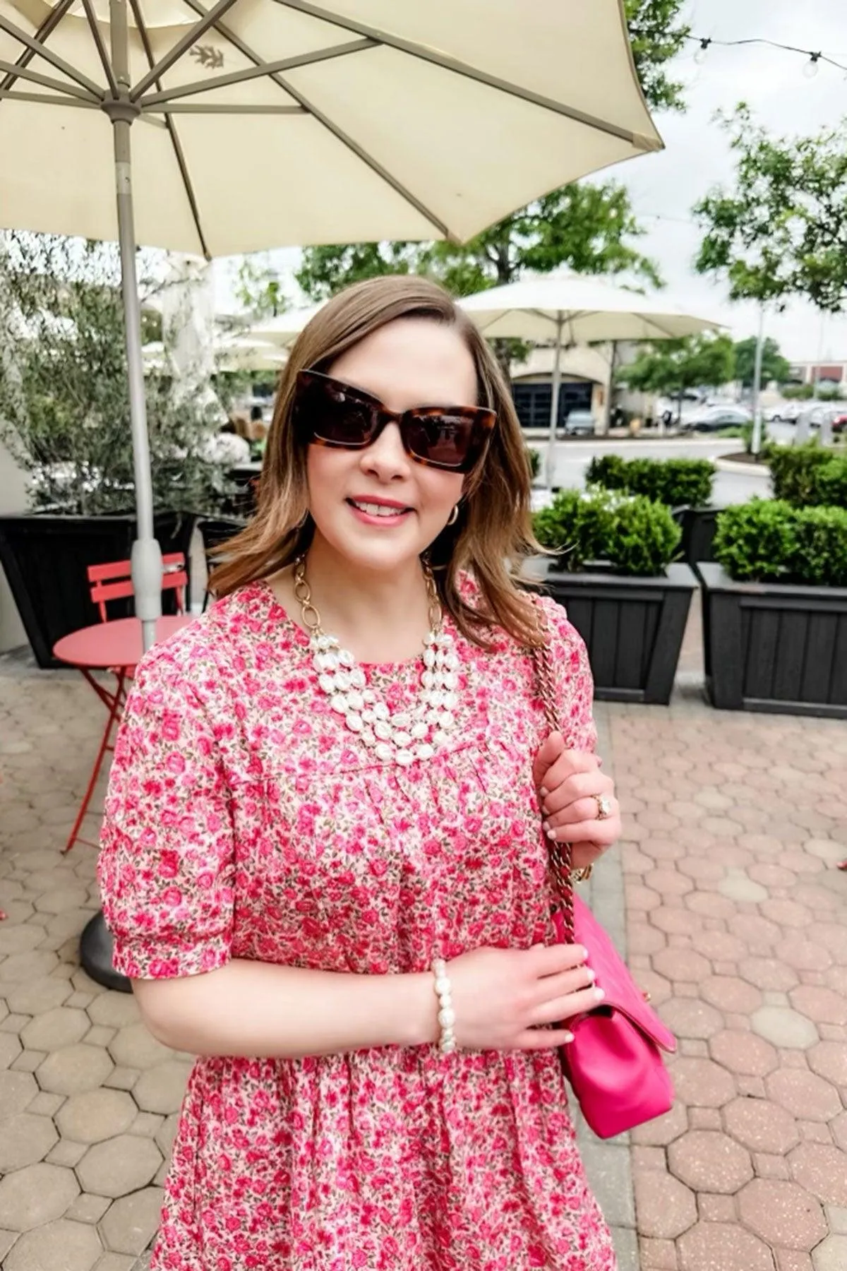 Valencia Layered Baroque Pearl Necklace in Ivory sold by Canvas Style product image thumbnail 2