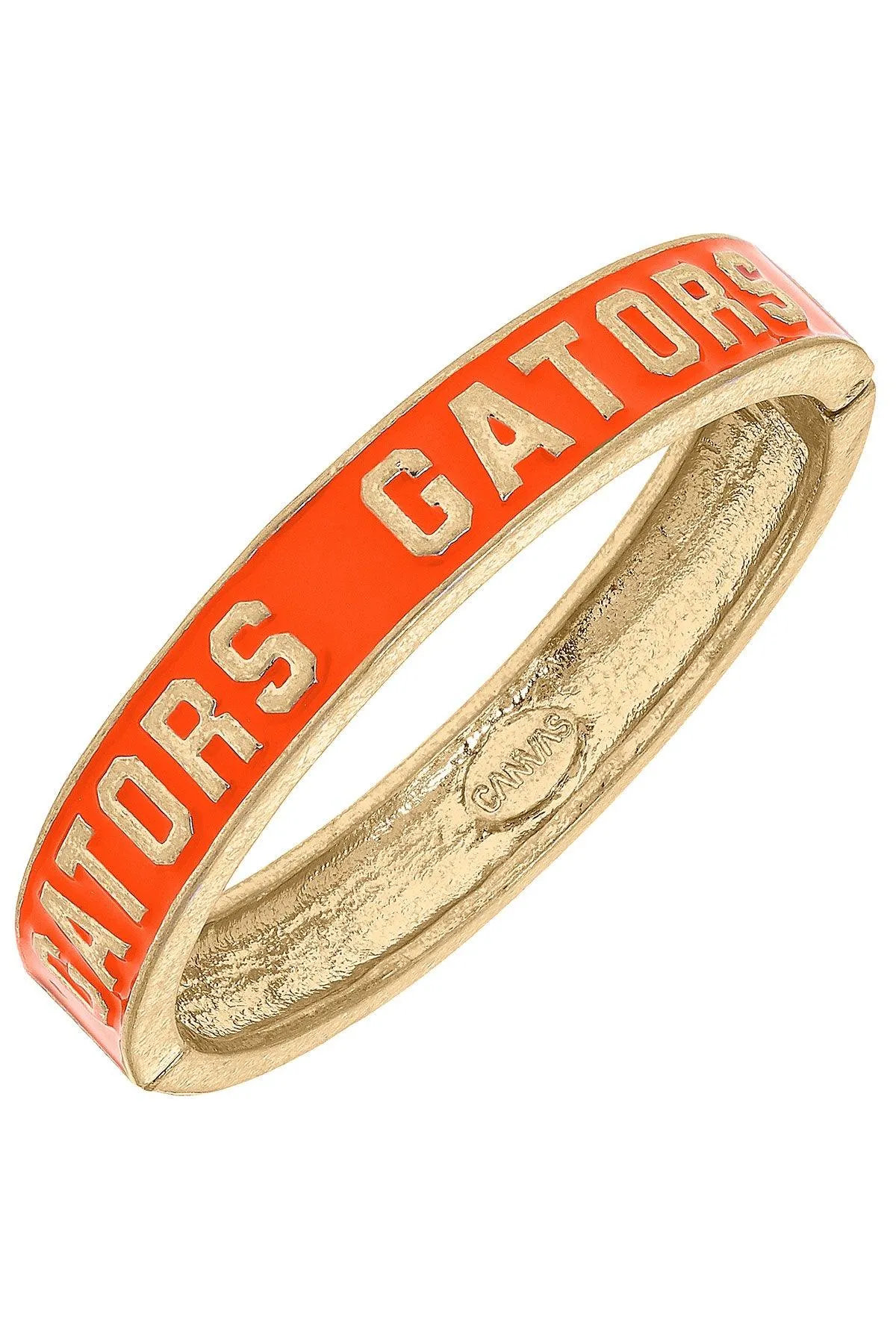 Florida Gators Enamel Logo Hinge Bangle - FINAL SALE sold by Canvas Style