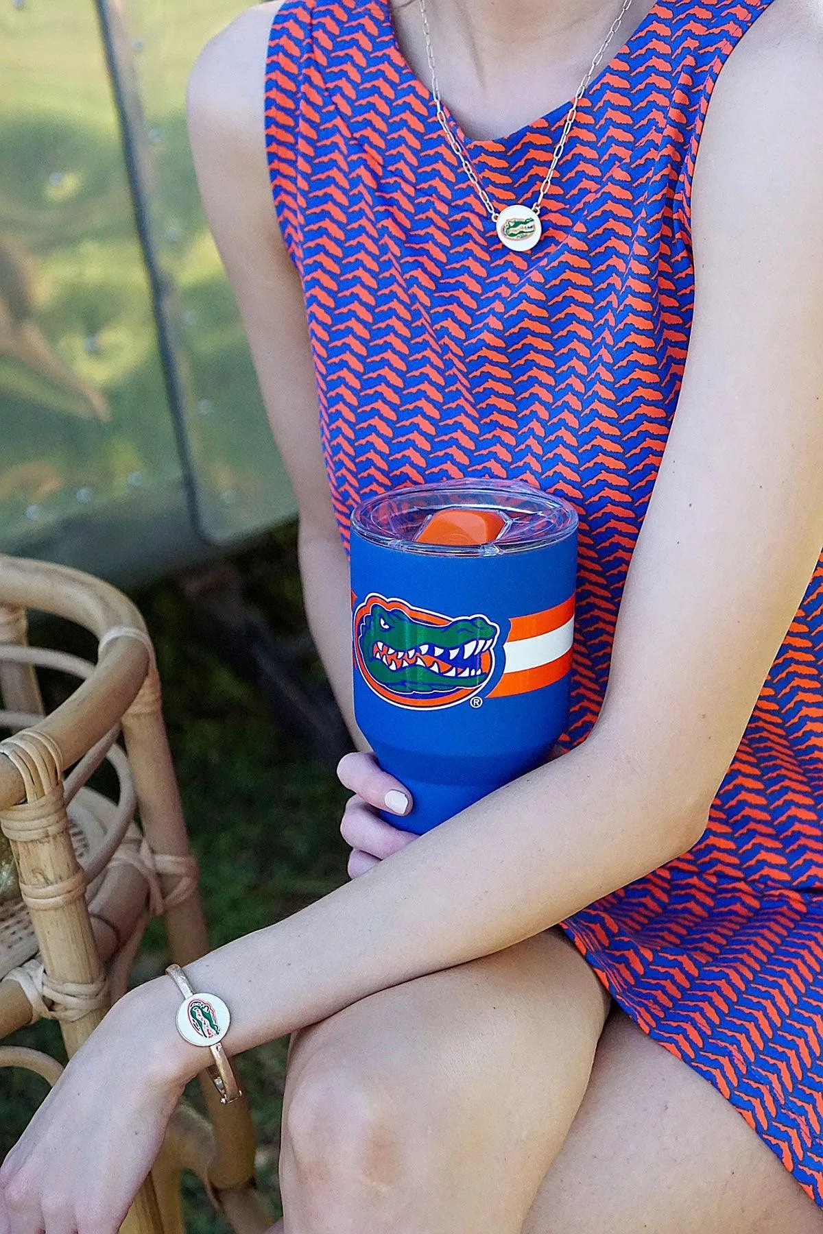 Florida Gators Enamel Statement Hinge Bangle - FINAL SALE sold by Canvas Style product image thumbnail 2