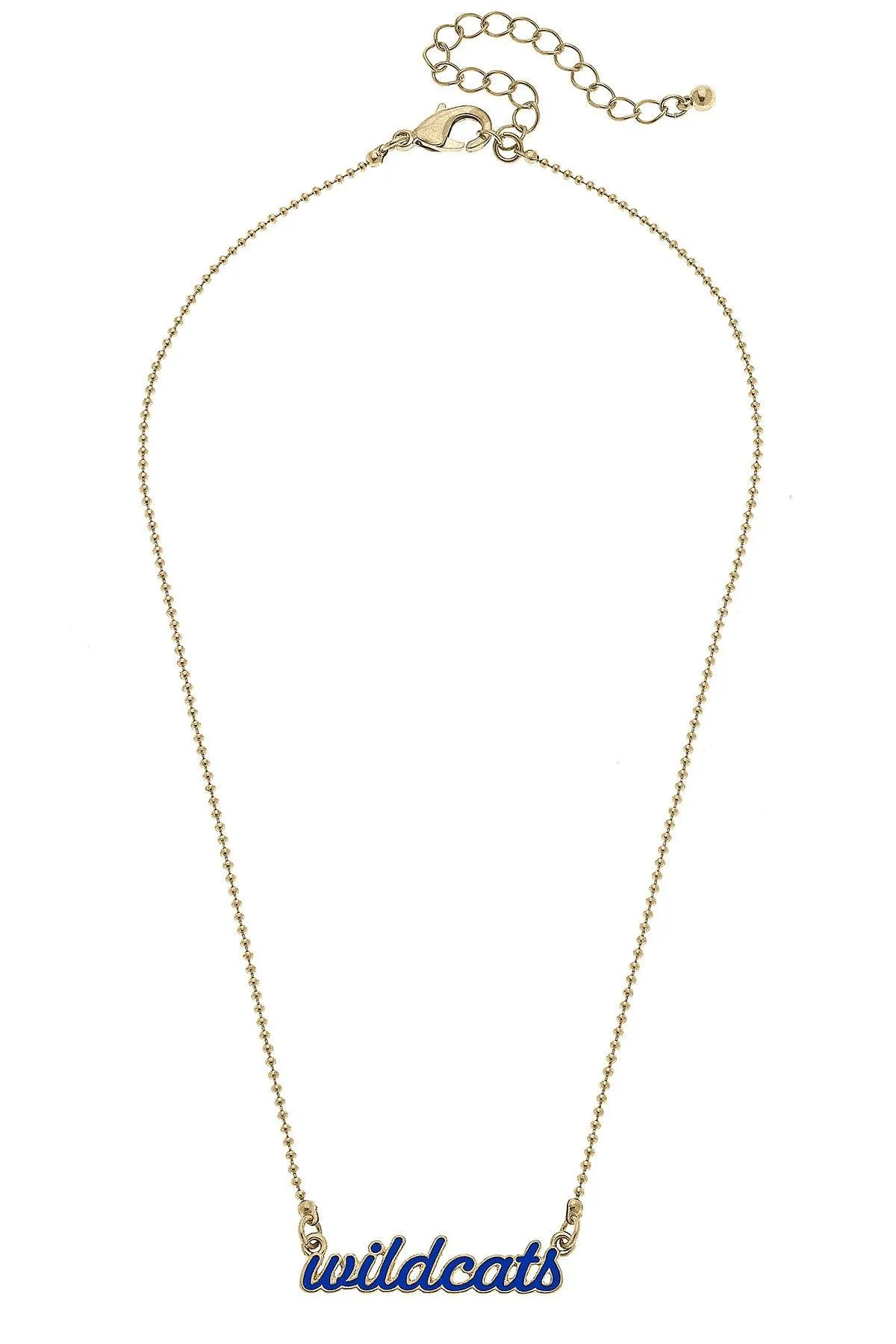 Kentucky Wildcats Enamel Script Necklace sold by Canvas Style product image thumbnail 3