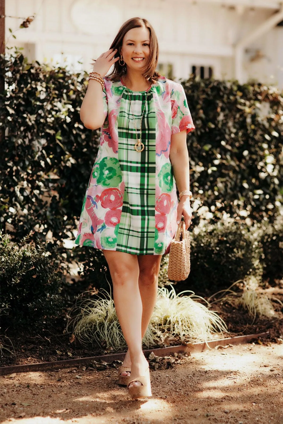 Bali Freshwater Pearl Silicone Bracelet Stack of 3 in Fuchsia, White & Navy sold by Canvas Style product image thumbnail 2