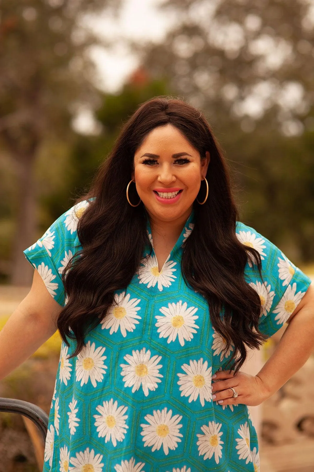 Ivy Hoop Earrings in Satin Gold sold by Canvas Style product image thumbnail 2