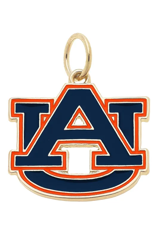 Auburn Tigers Enamel Logo Charm sold by Canvas Style