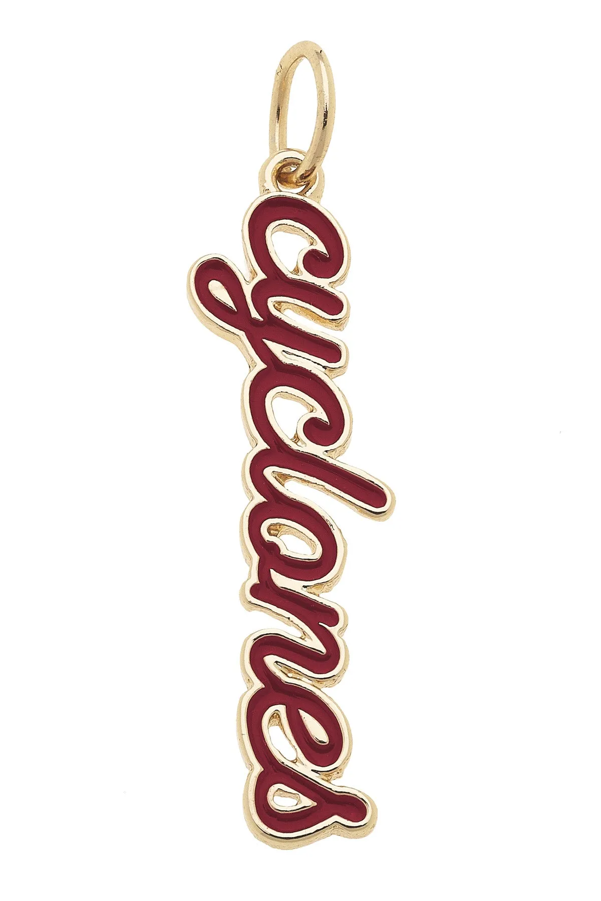Iowa State Cyclones Enamel Script Charm sold by Canvas Style