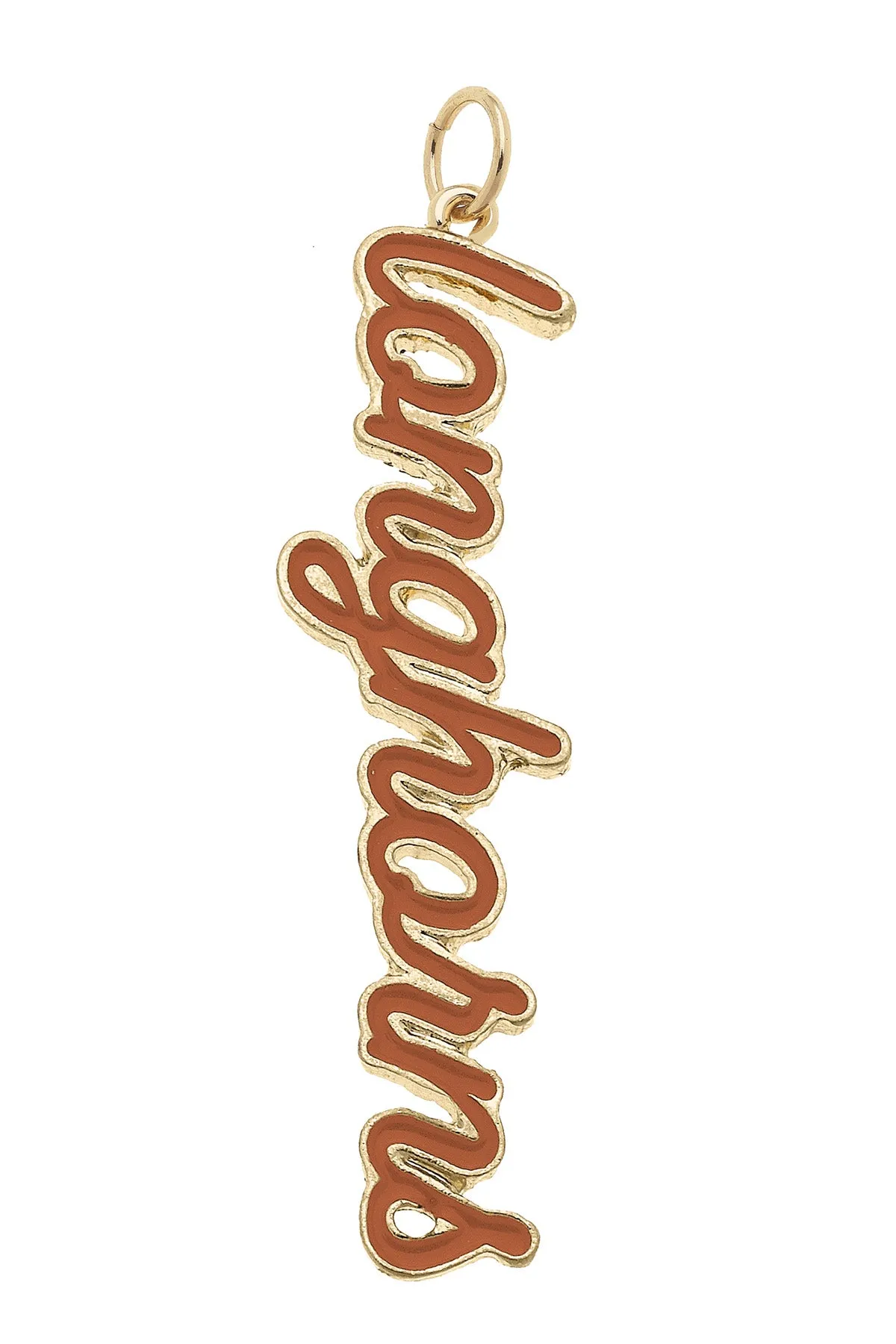 Texas Longhorns Enamel Script Charm sold by Canvas Style