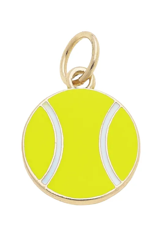 Enamel Tennis Ball Charm sold by Canvas Style