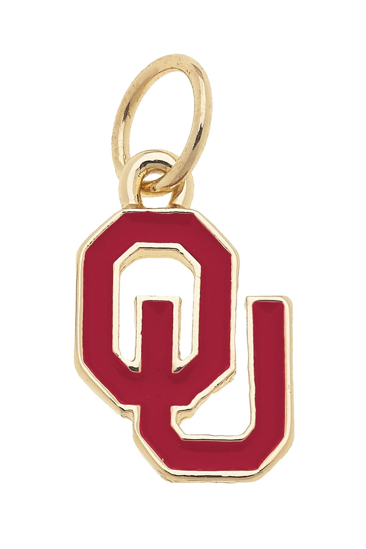 Oklahoma Sooners Enamel Logo Charm sold by Canvas Style