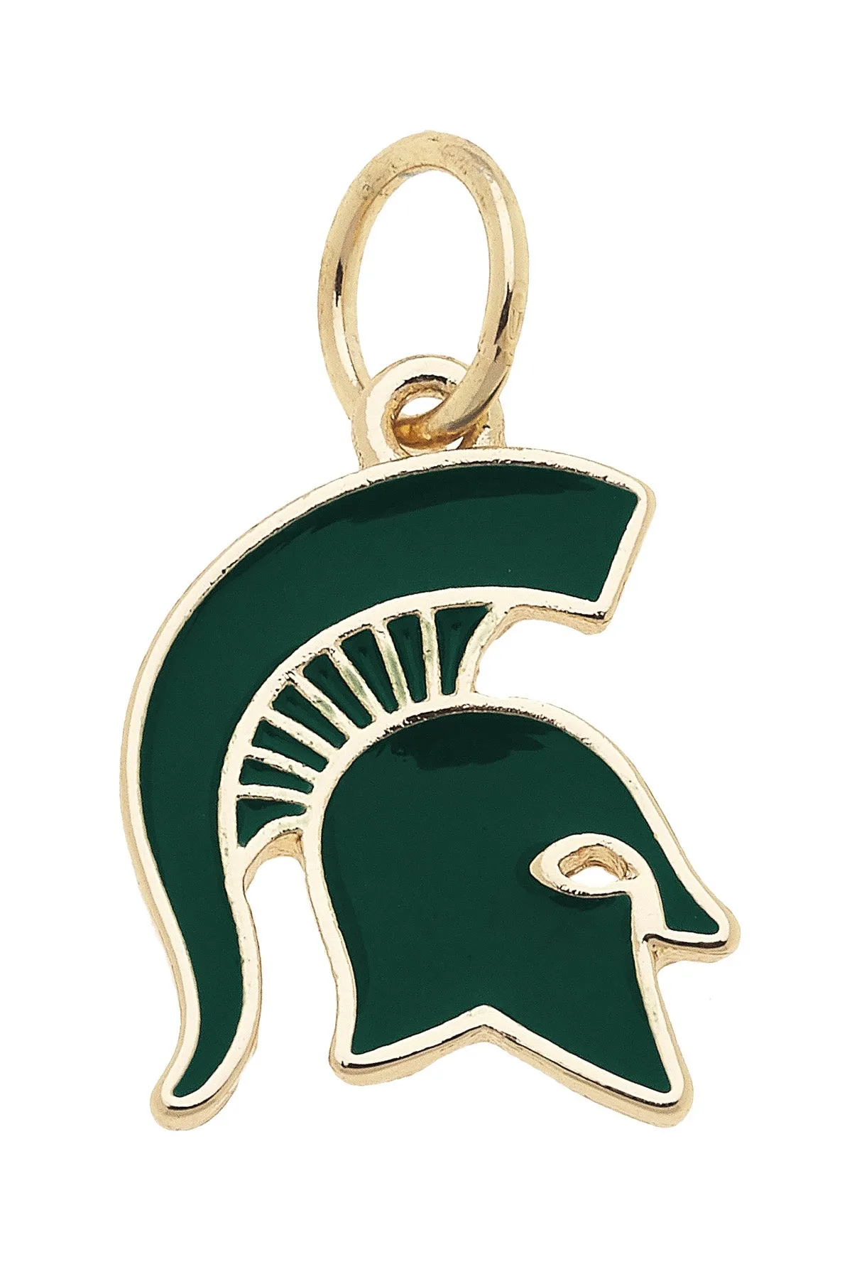 Michigan State Spartans Enamel Logo Charm sold by Canvas Style