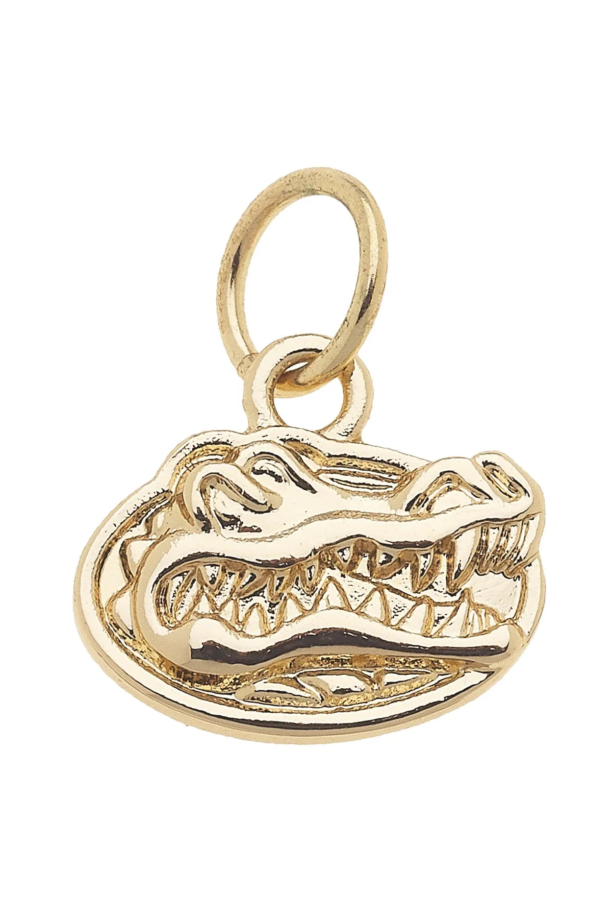Florida Gators Shiny Gold Logo Charm sold by Canvas Style