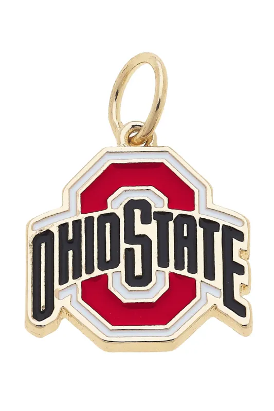 Ohio State Buckeyes Enamel Logo Charm sold by Canvas Style