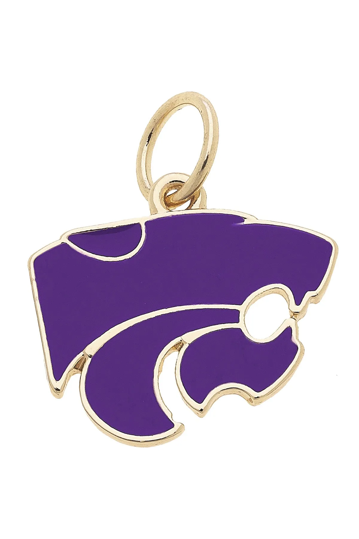 Kansas State Wildcats Enamel Logo Charm sold by Canvas Style