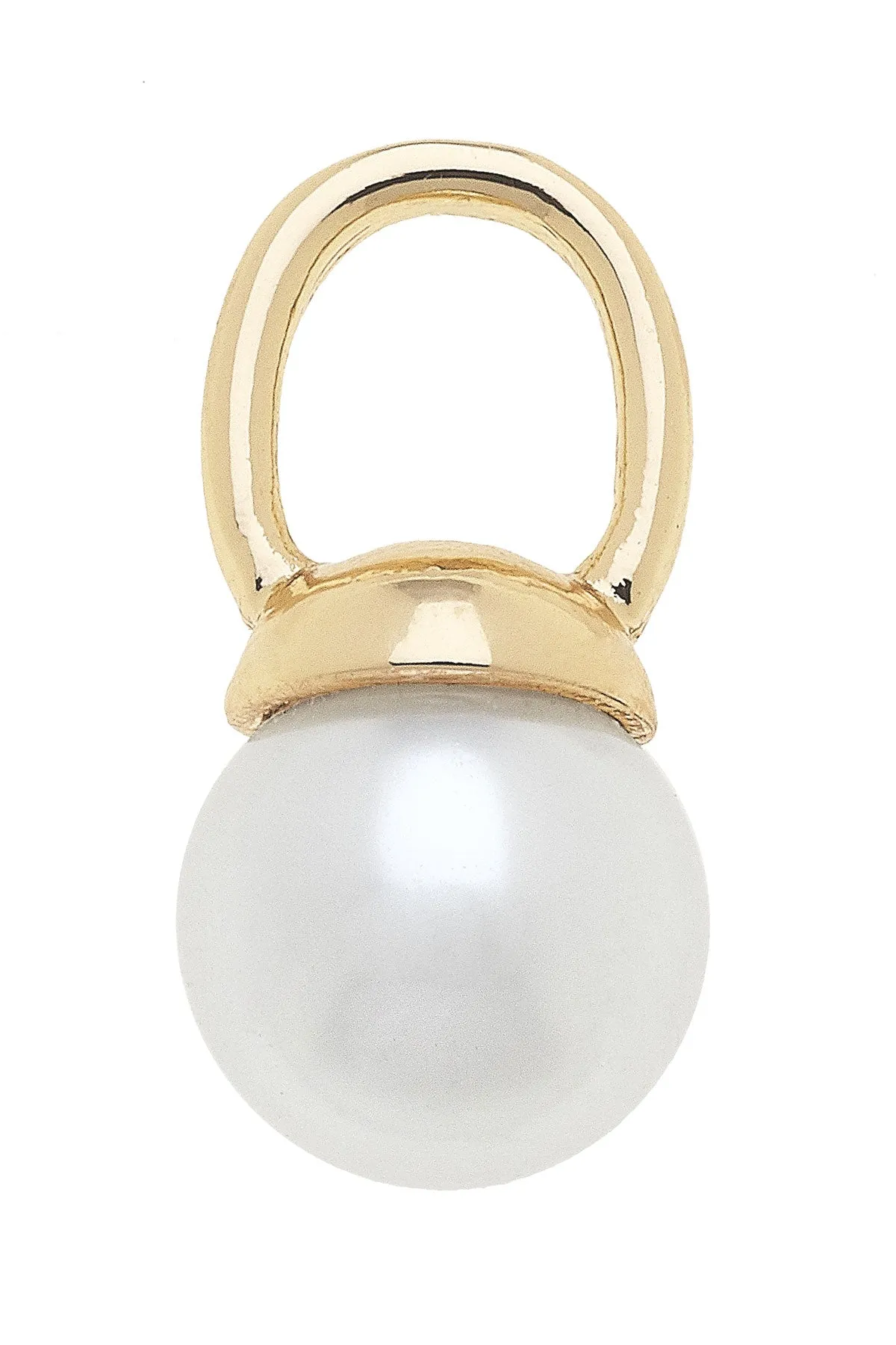 Pearl Drop Charm in Ivory sold by Canvas Style