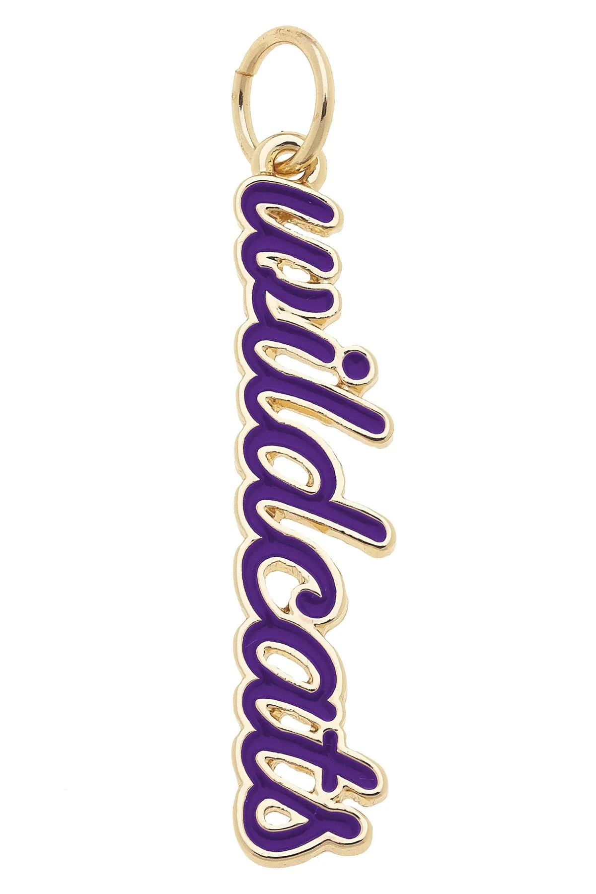 Kansas State Wildcats Enamel Script Charm sold by Canvas Style