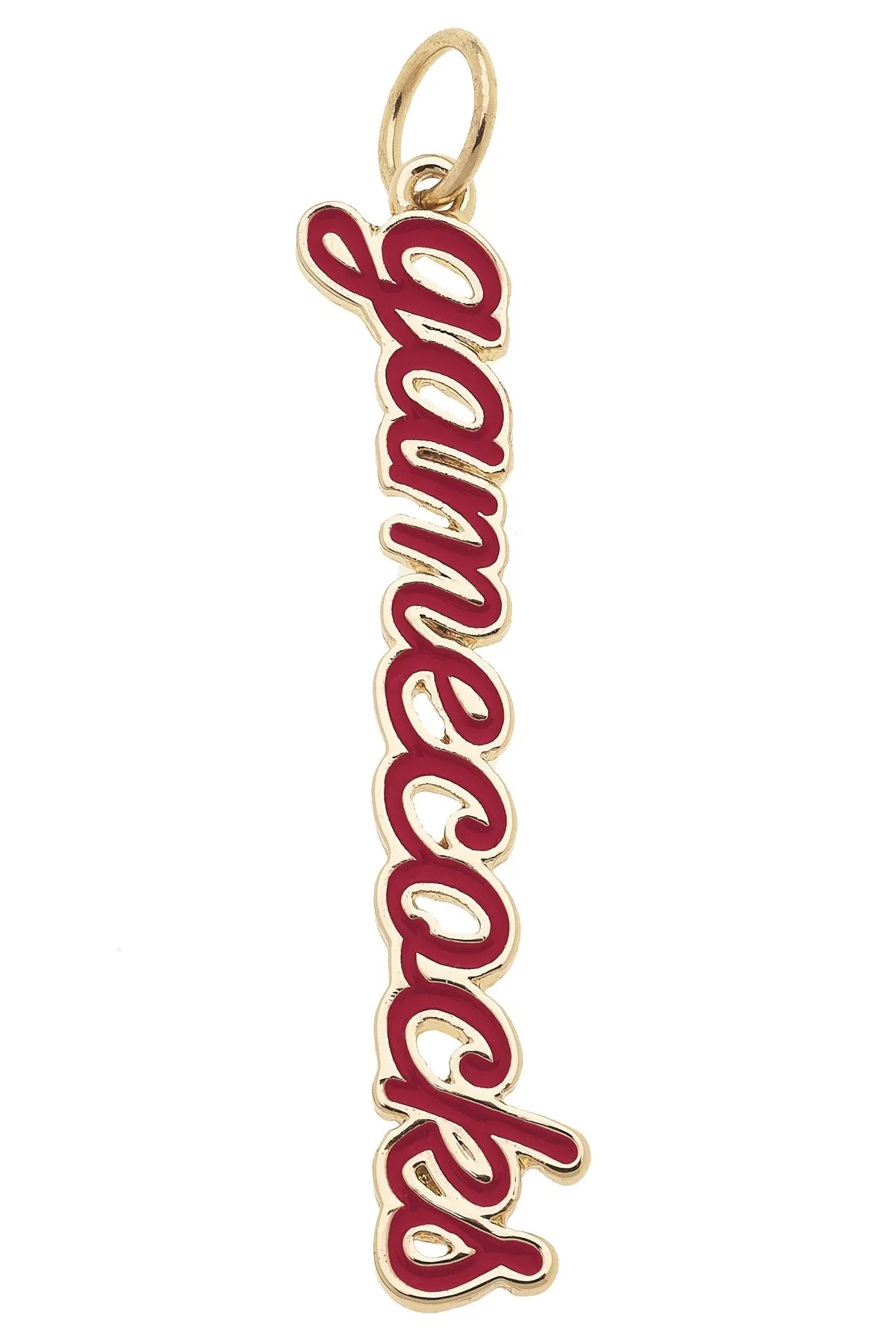 South Carolina Gamecocks Enamel Script Charm sold by Canvas Style