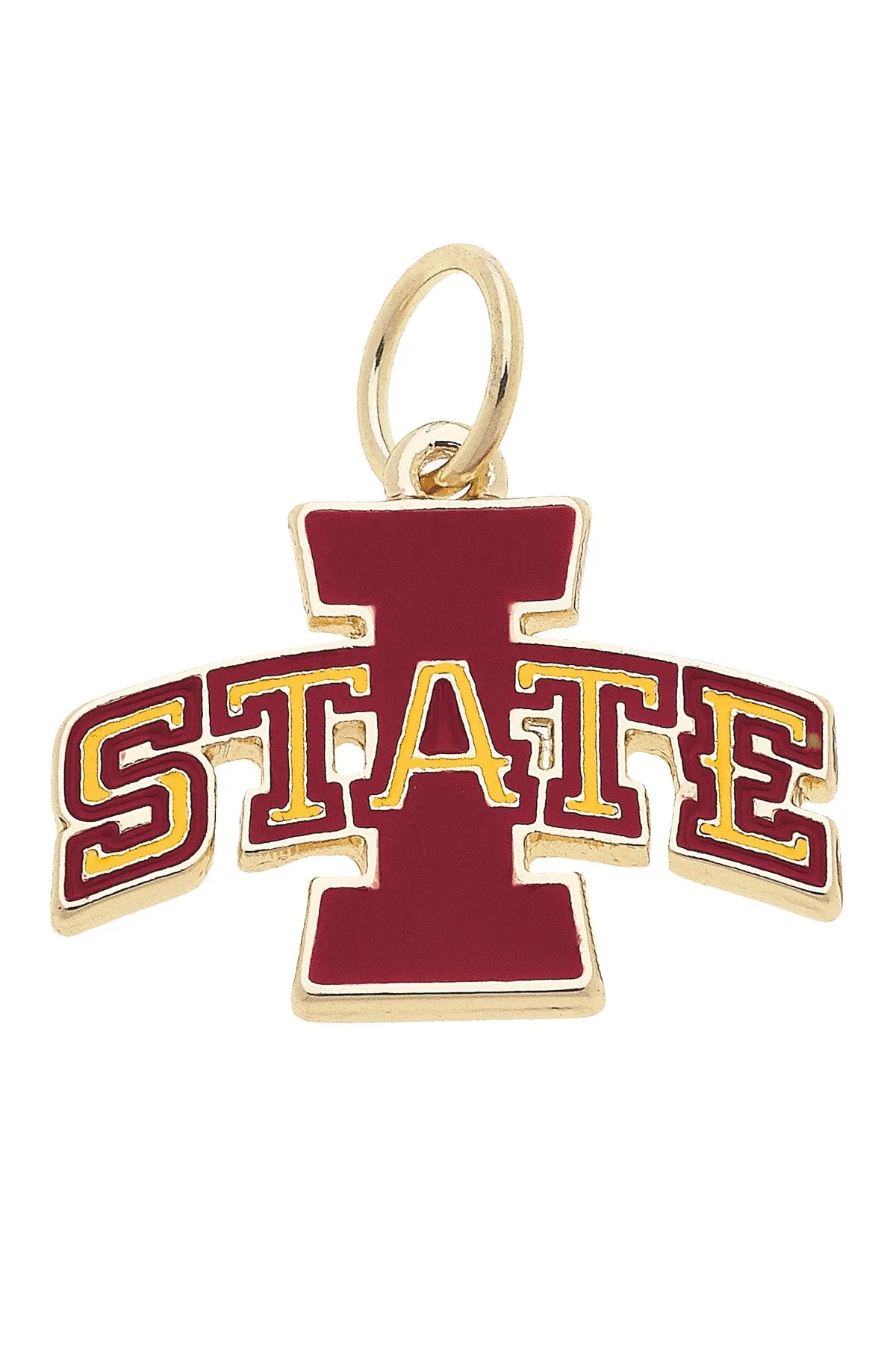 Iowa State Cyclones Enamel Logo Charm sold by Canvas Style