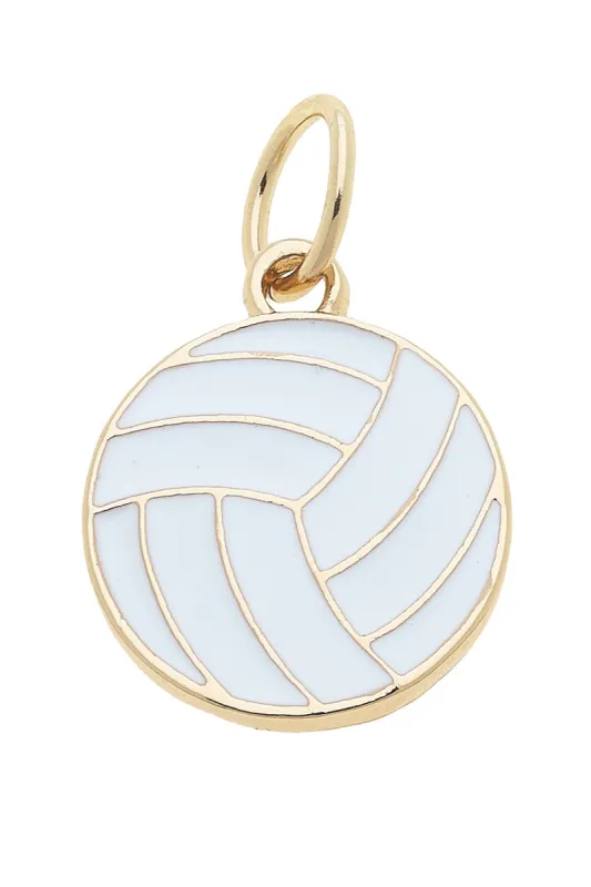 Enamel Volleyball Charm sold by Canvas Style