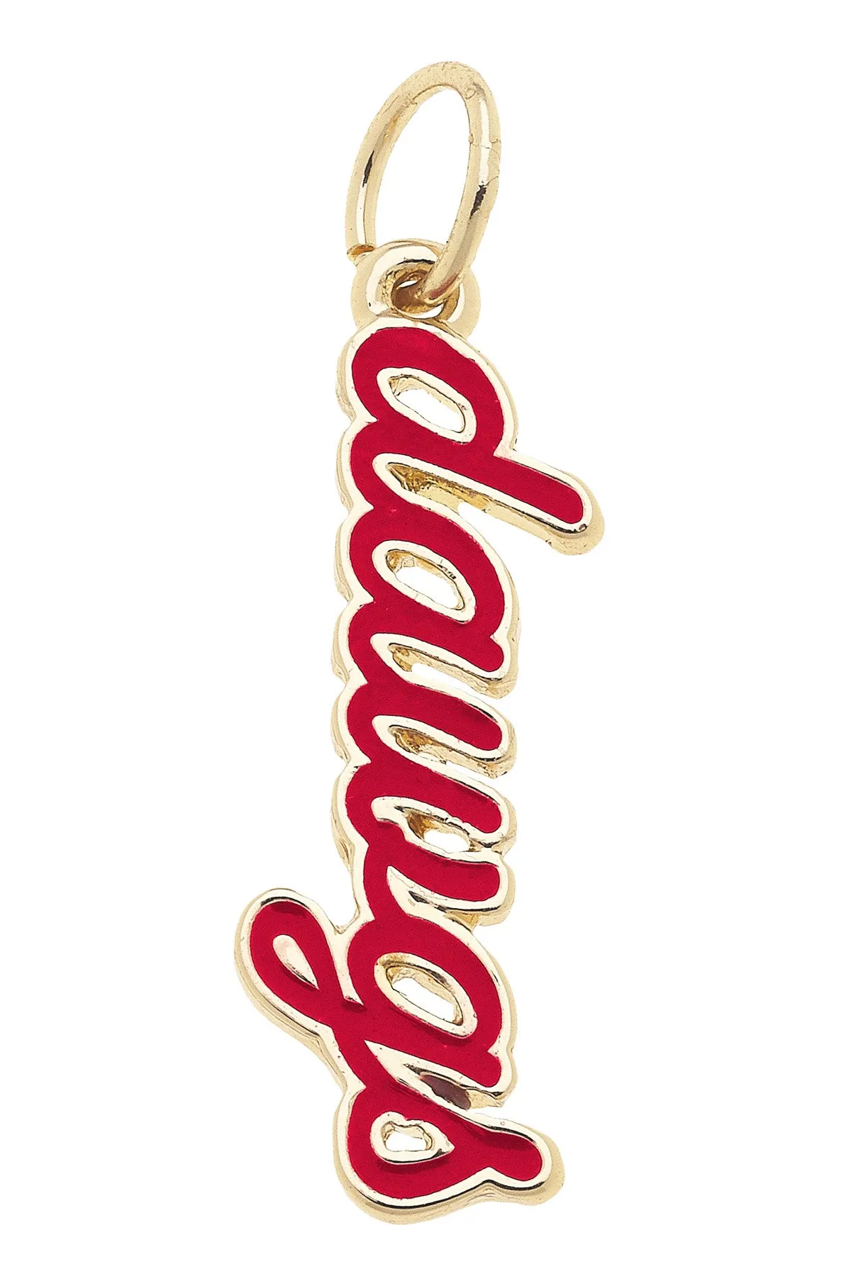 Georgia Bulldogs Enamel Script Charm sold by Canvas Style