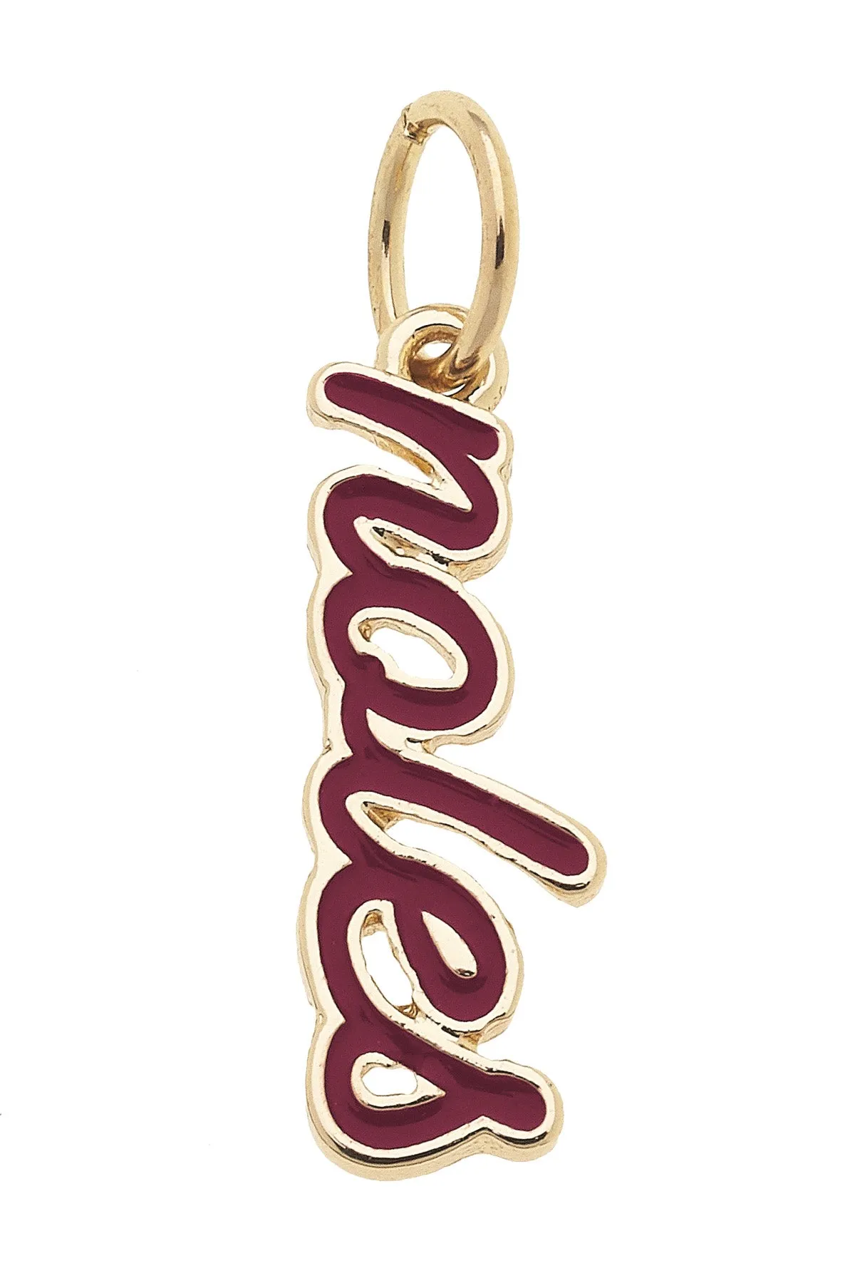 Florida State Seminoles Enamel Script Charm sold by Canvas Style