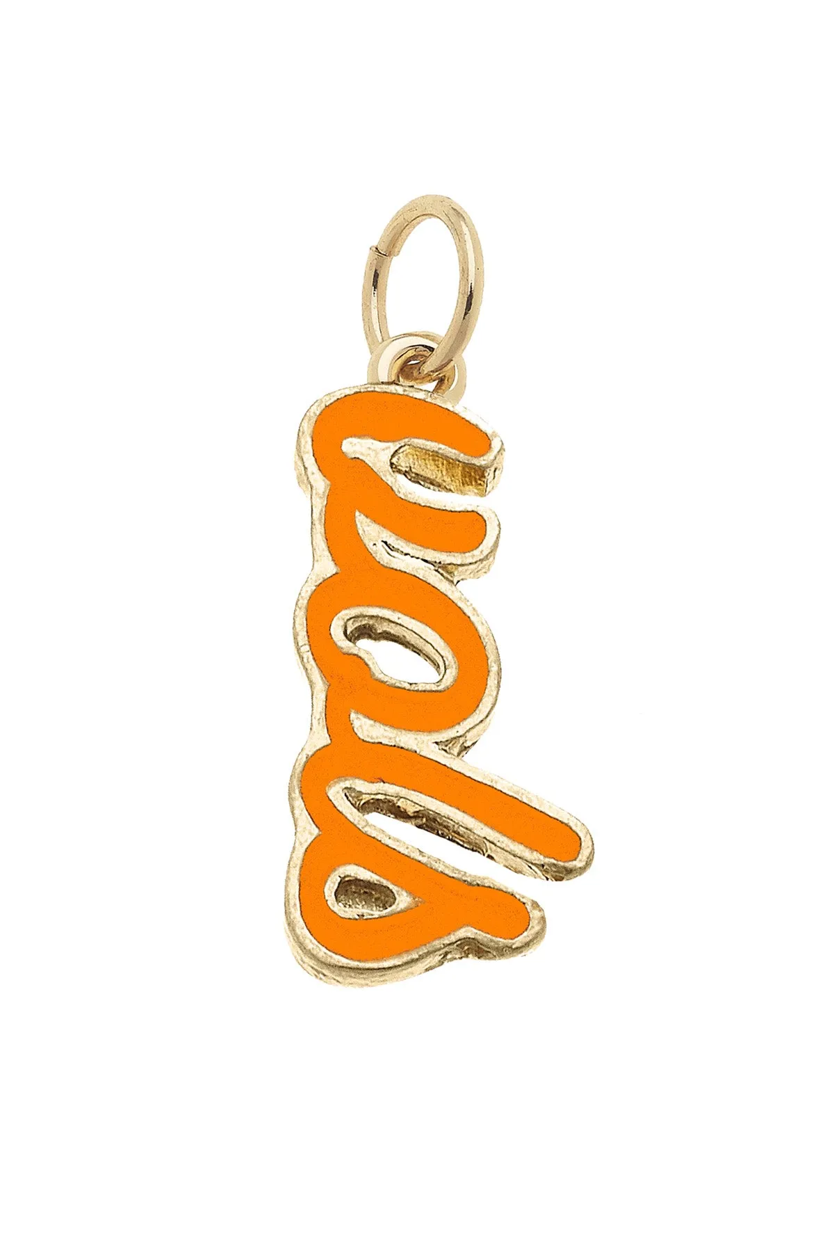 Tennessee Volunteers Enamel Script Charm sold by Canvas Style