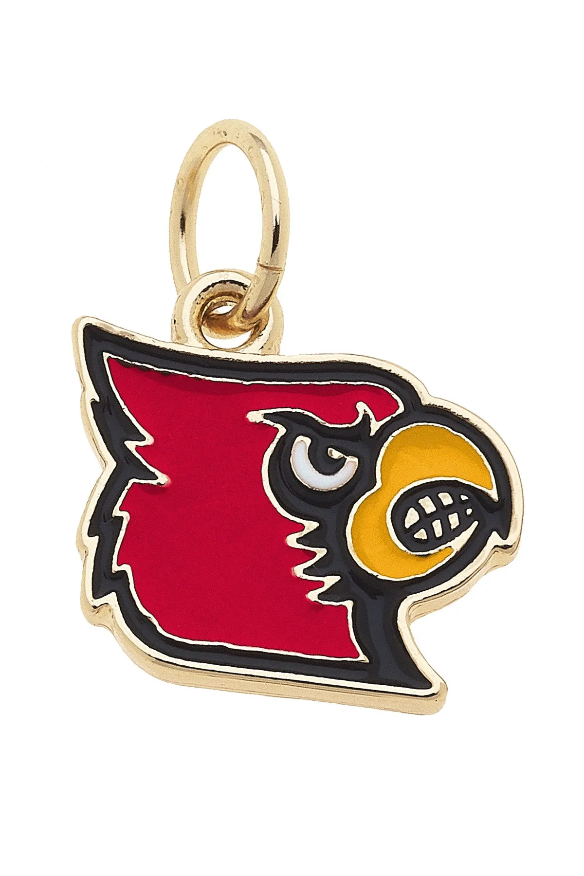 Louisville Cardinals Enamel Logo Charm sold by Canvas Style