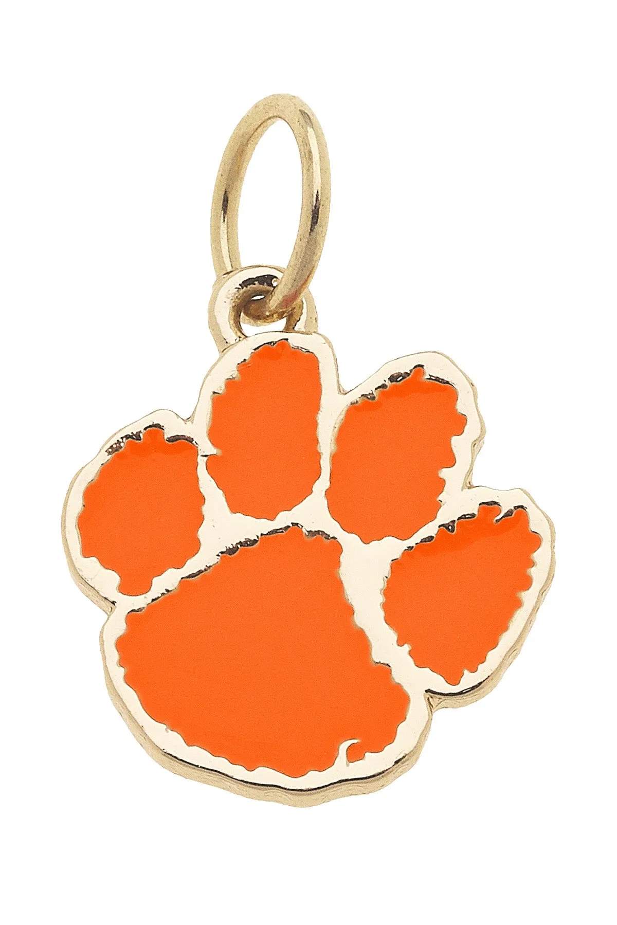 Clemson Tigers Enamel Logo Charm sold by Canvas Style