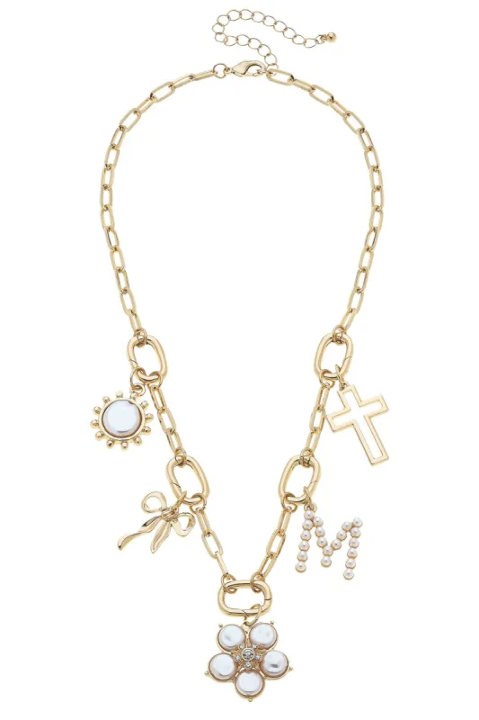 Ladylike Premade Charm Necklace sold by Canvas Style